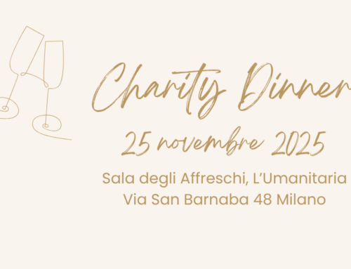 Charity Dinner 2025: partecipare è un’opportunità per fare bene.